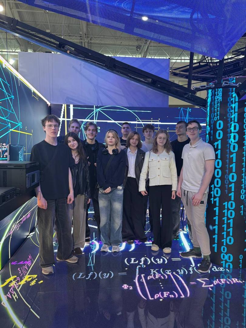 Students of group 3k9394, together with teacher Olga Nikolaevna Andreychuk, visited the largest exhibition and forum in Belarus, TIBO-2026