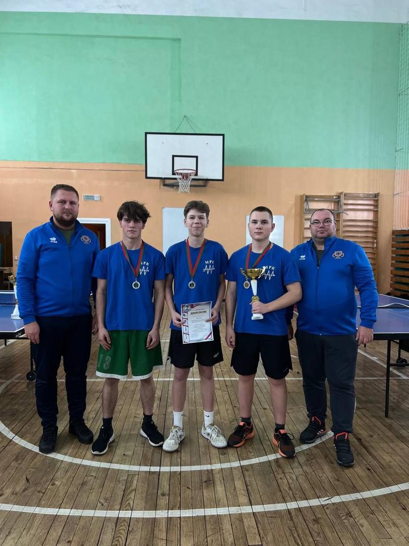 Прошла городская Спартакиада обучающихся колледжей-2025 по Настольному теннису среди юниоров