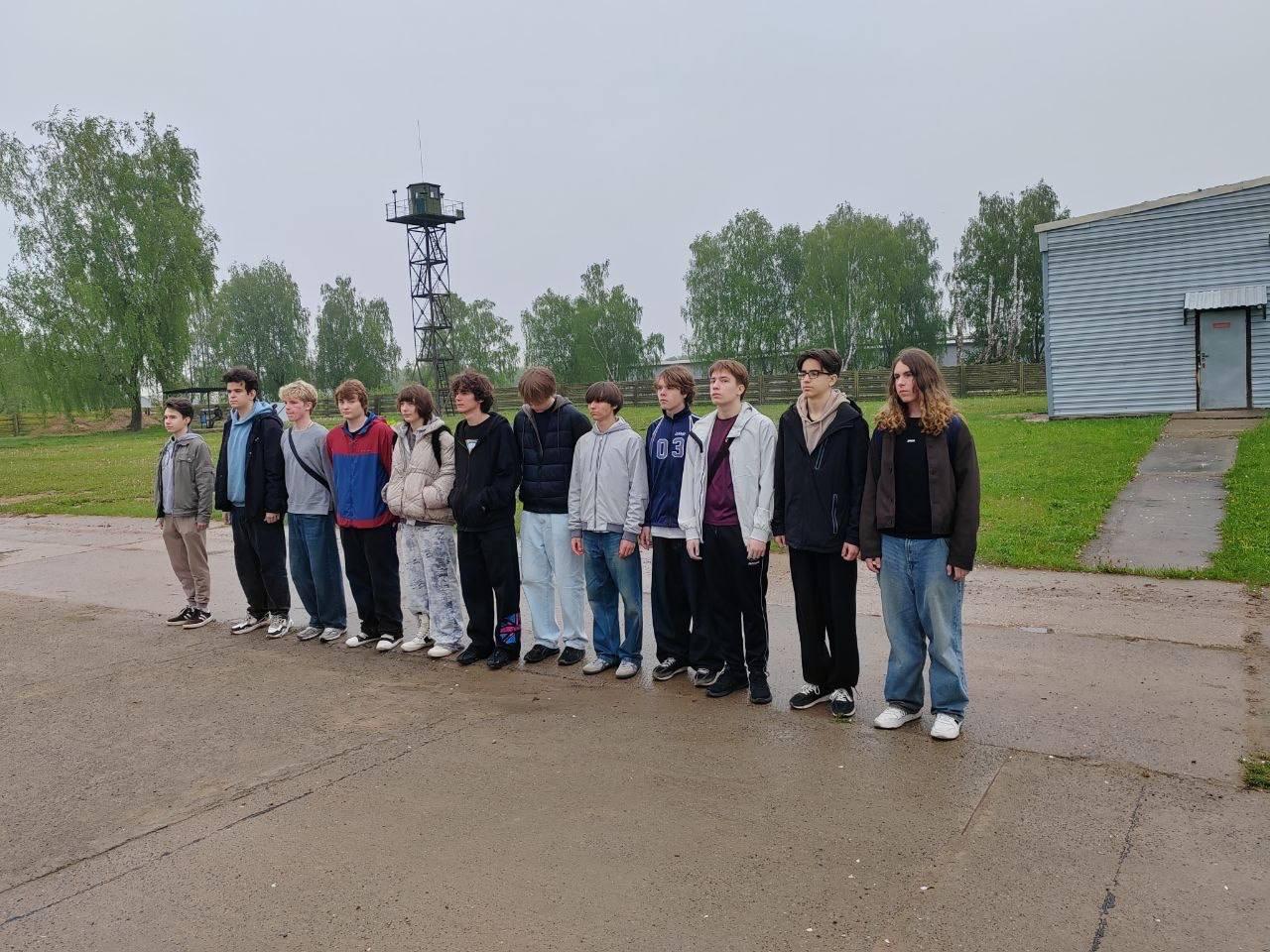 Навучэнцы групы 5К9592 наведалі адно з падраздзяленняў 49-й радыётэхнічнай брыгады.