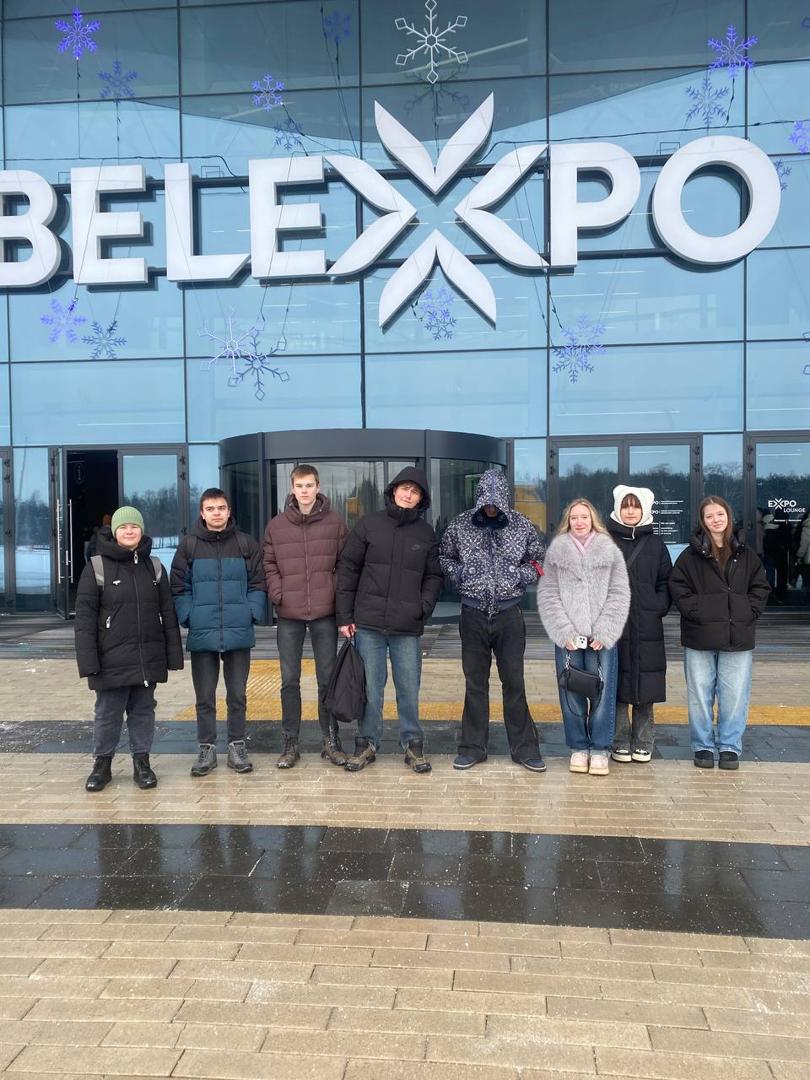 Навучэнцы гурта 4К9394 наведалі выставу «Мая Беларусь»