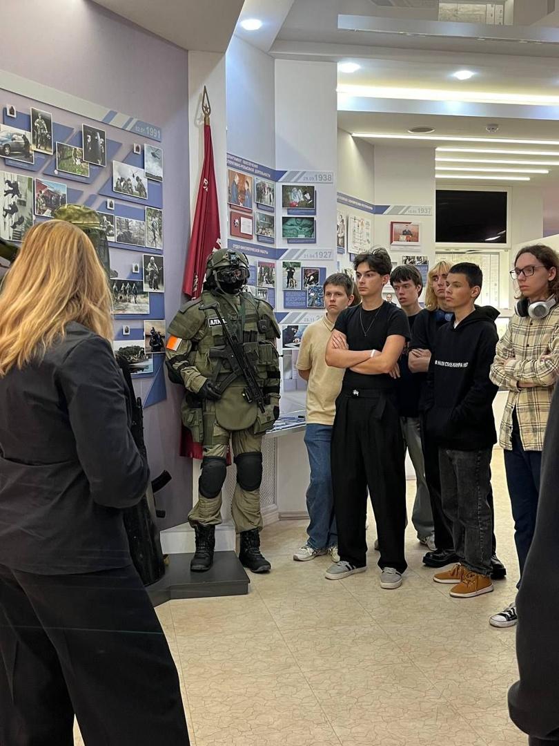 Visits by students of the college of the Museum of the Ministry of the Interior of the Republic of Belarus