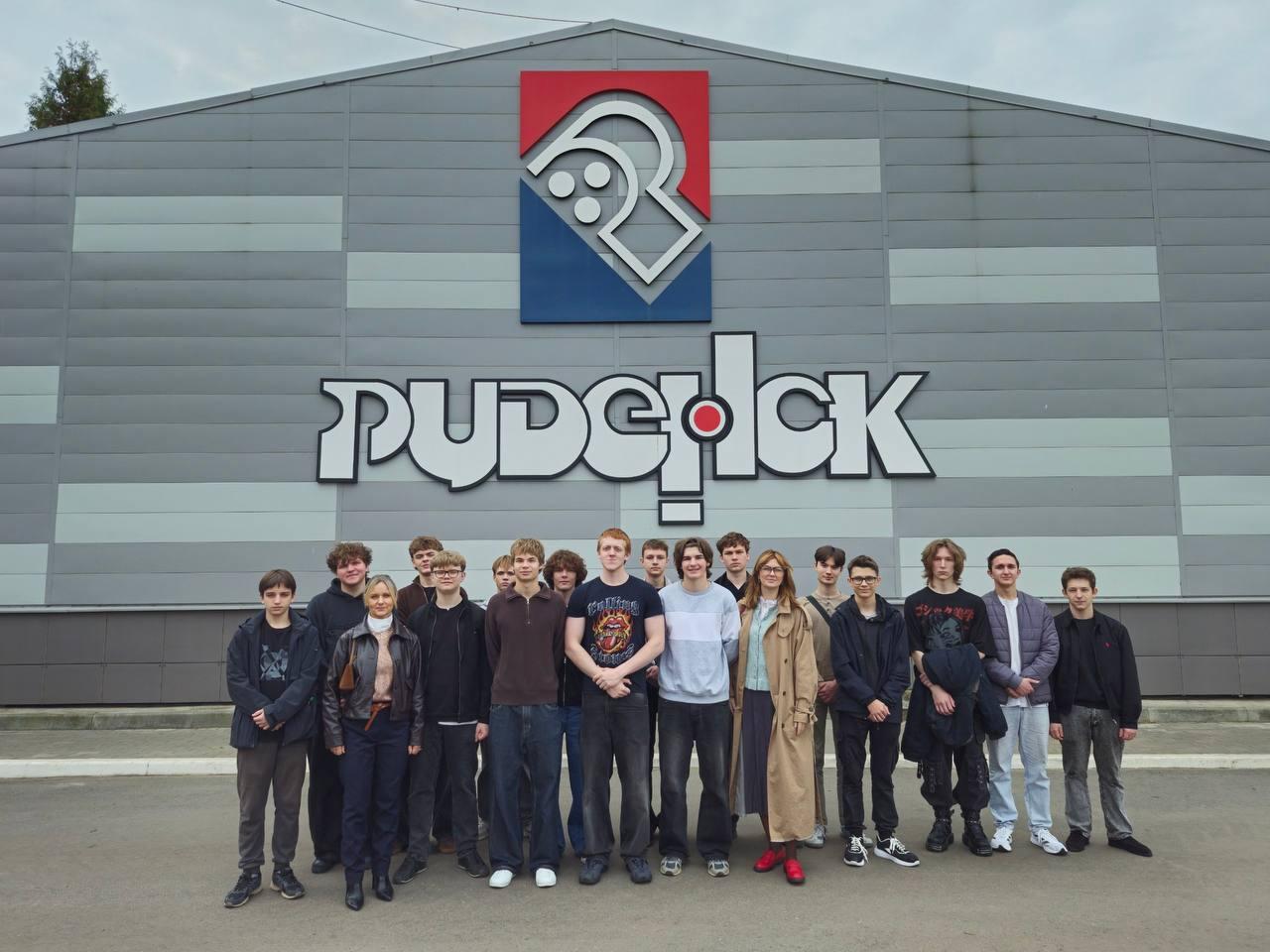 3rd year students of the TEEU specialty together with teachers visited OJSC «Rudensk»