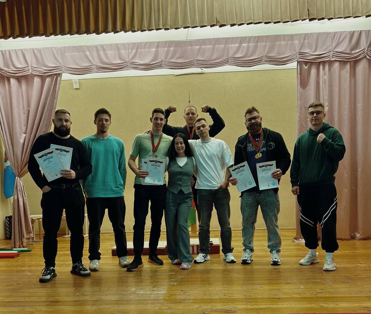 Open Cup of Minsk in arm wrestling among men and women