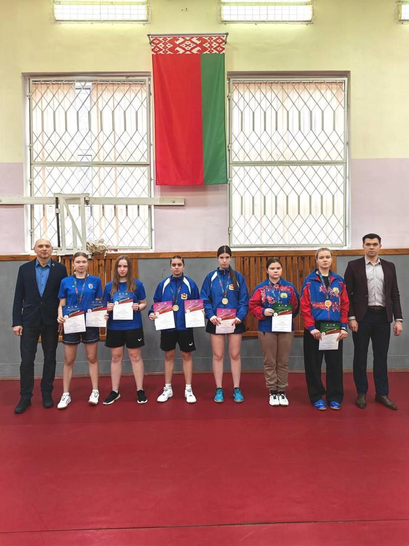 У Брэсце прайшла Рэспубліканская спартакіяда навучэнцаў каледжаў па настольным тэнісе