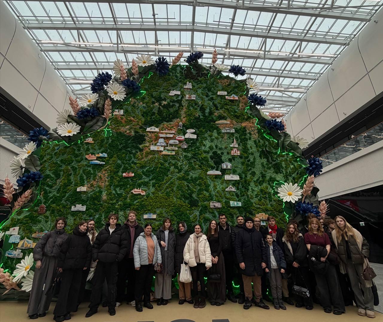 Группа 3к9691 посетила масштабную выставку «Моя Беларусь»