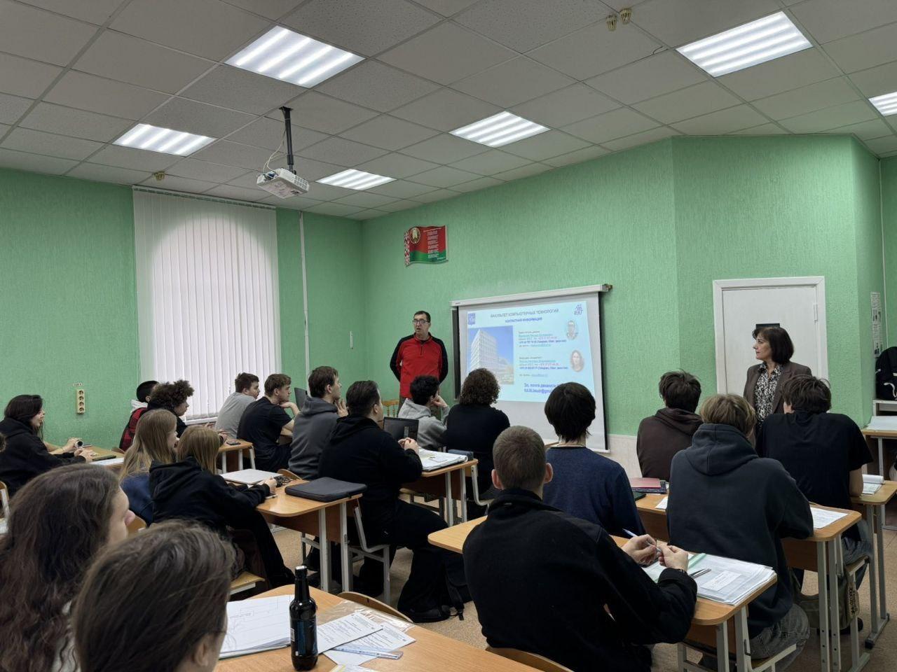 Career guidance meetings were held for final year students of the specialties “Design and production of radio-electronic equipment” and “Technical operation of radio-electronic equipment”