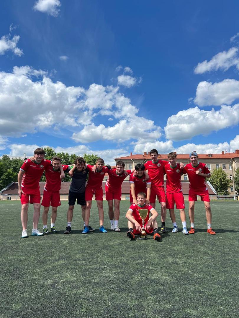 Spartakiad College of Football, dedicated to the 65th anniversary of the Minsk Radio Engineering College