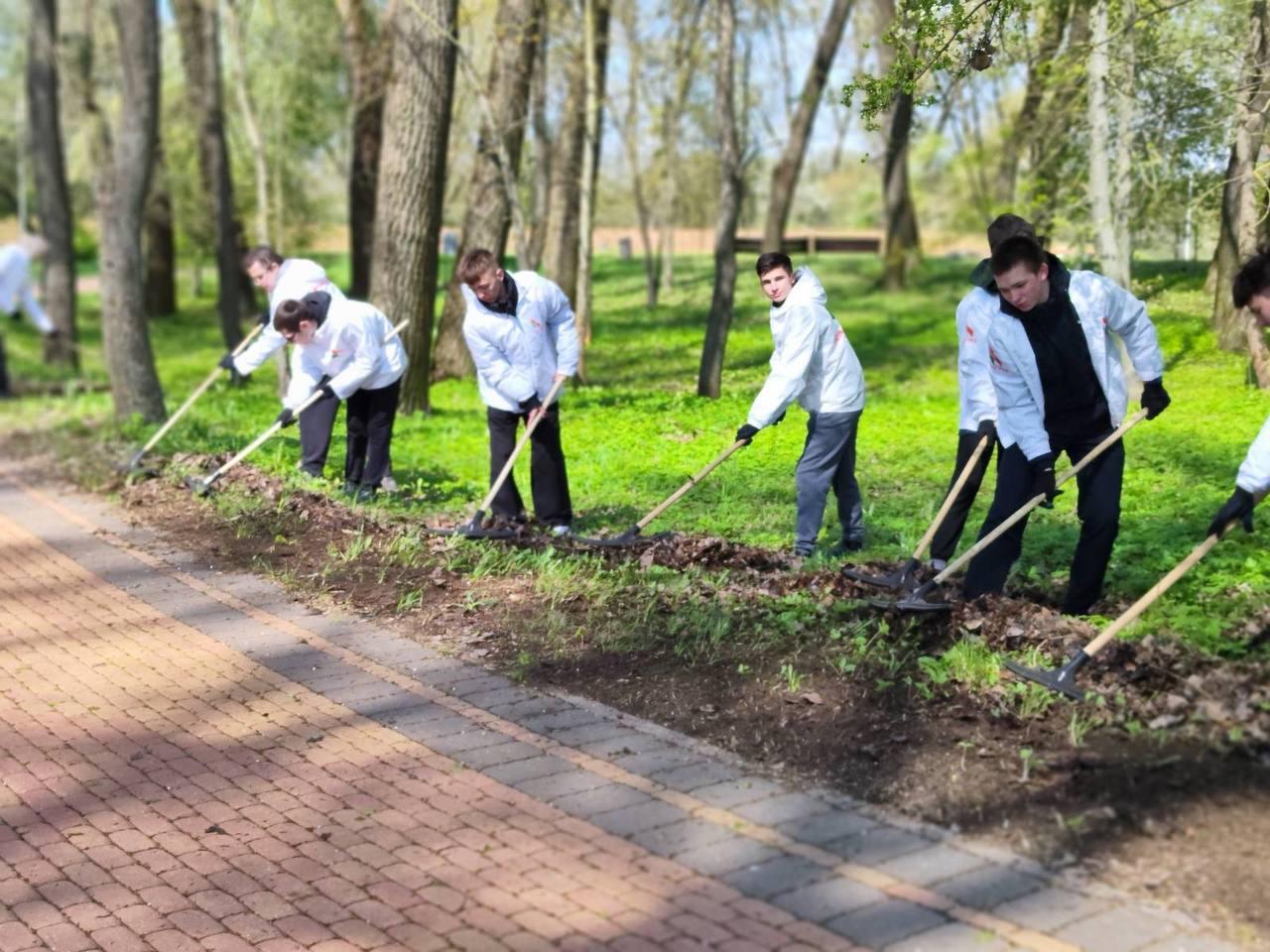 Мінскі радыётэхнічны каледж далучыўся да рэспубліканскага суботніка