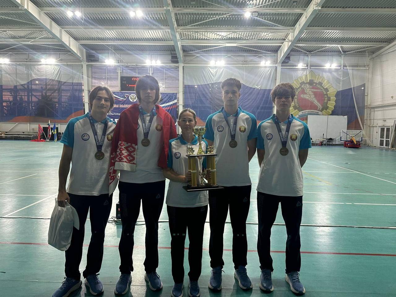 Баскетбольная каманда Minsk 3x3 пад кіраўніцтвам трэнера Кацярыны Аляксандраўна Цэдрык заняла 1 -е месца