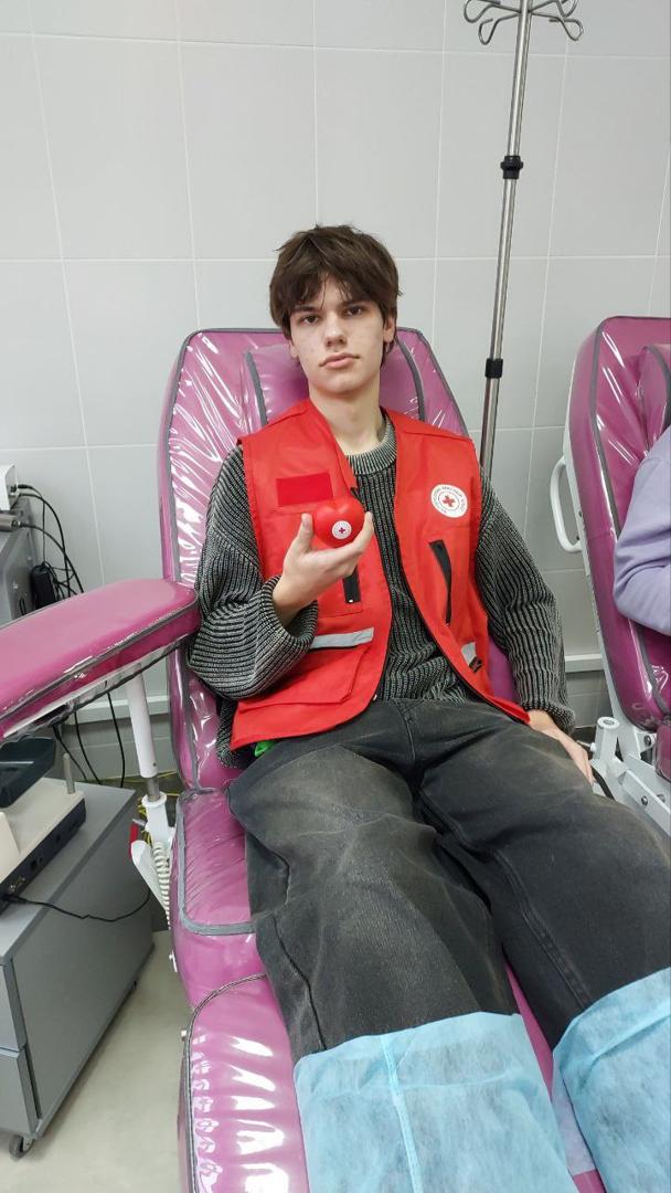 Students of the Minsk Radio Engineering College took part in the “Donor Day” campaign