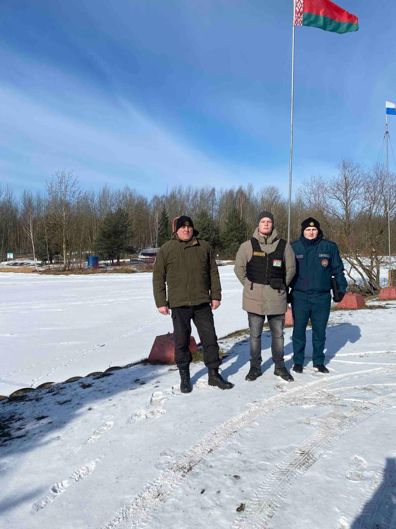 Preventive raid on the Tsnyansky reservoir