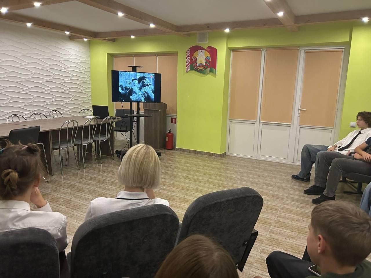 Meeting of the patriotic education club “Patriot”