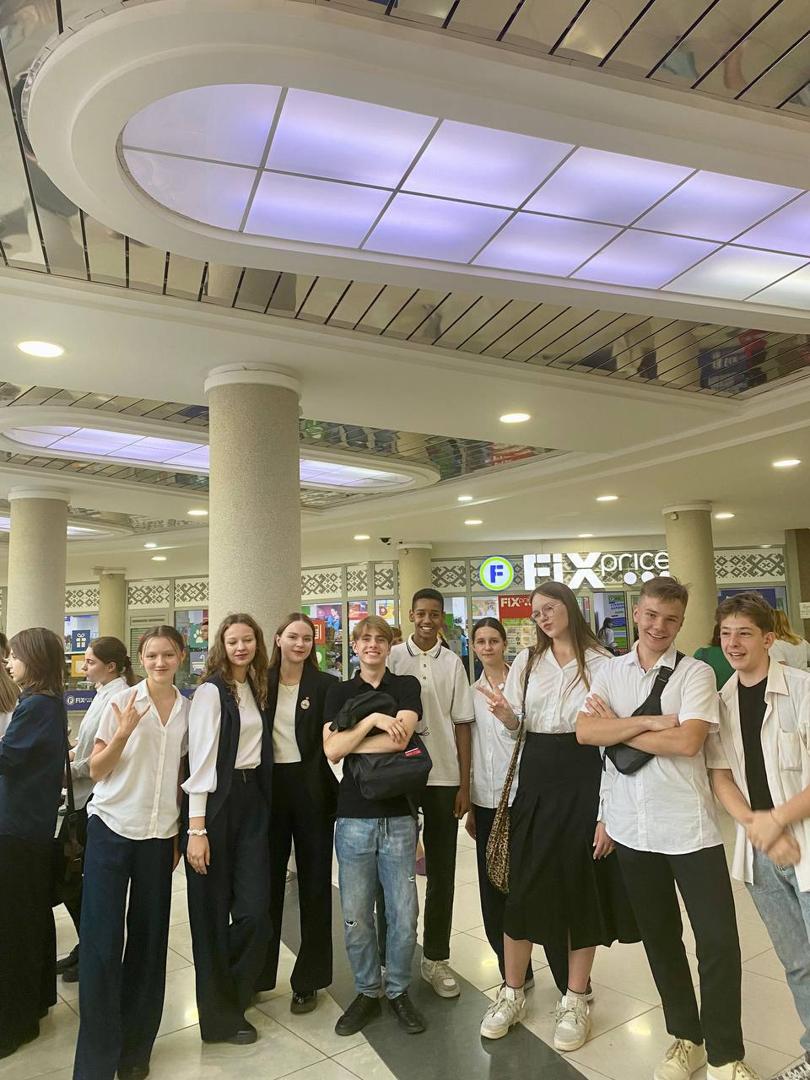 Students of the Minsk Radio Engineering College took part in the immersive project MINSK BRSM “Native Songs. Let's sing together", which took place today at the Stolitsa shopping center