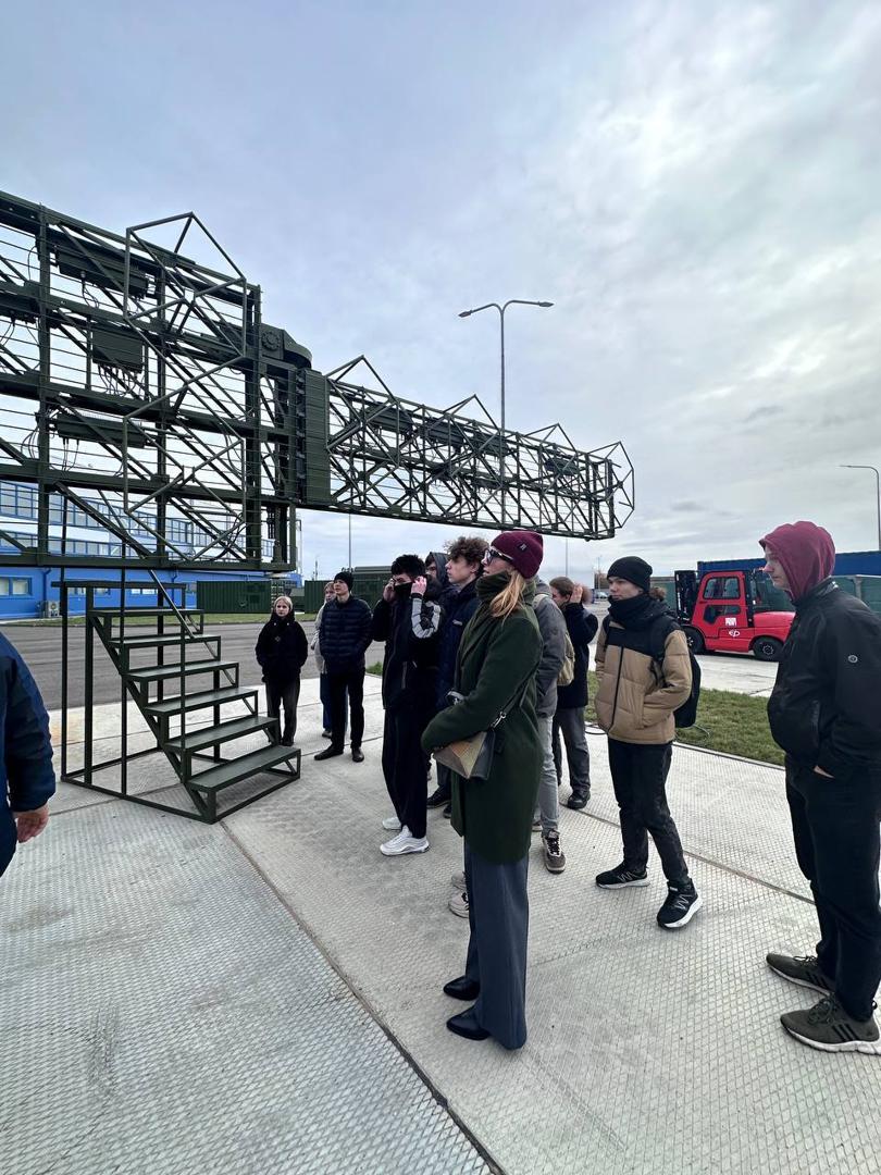 Students visited JSC KB Radar