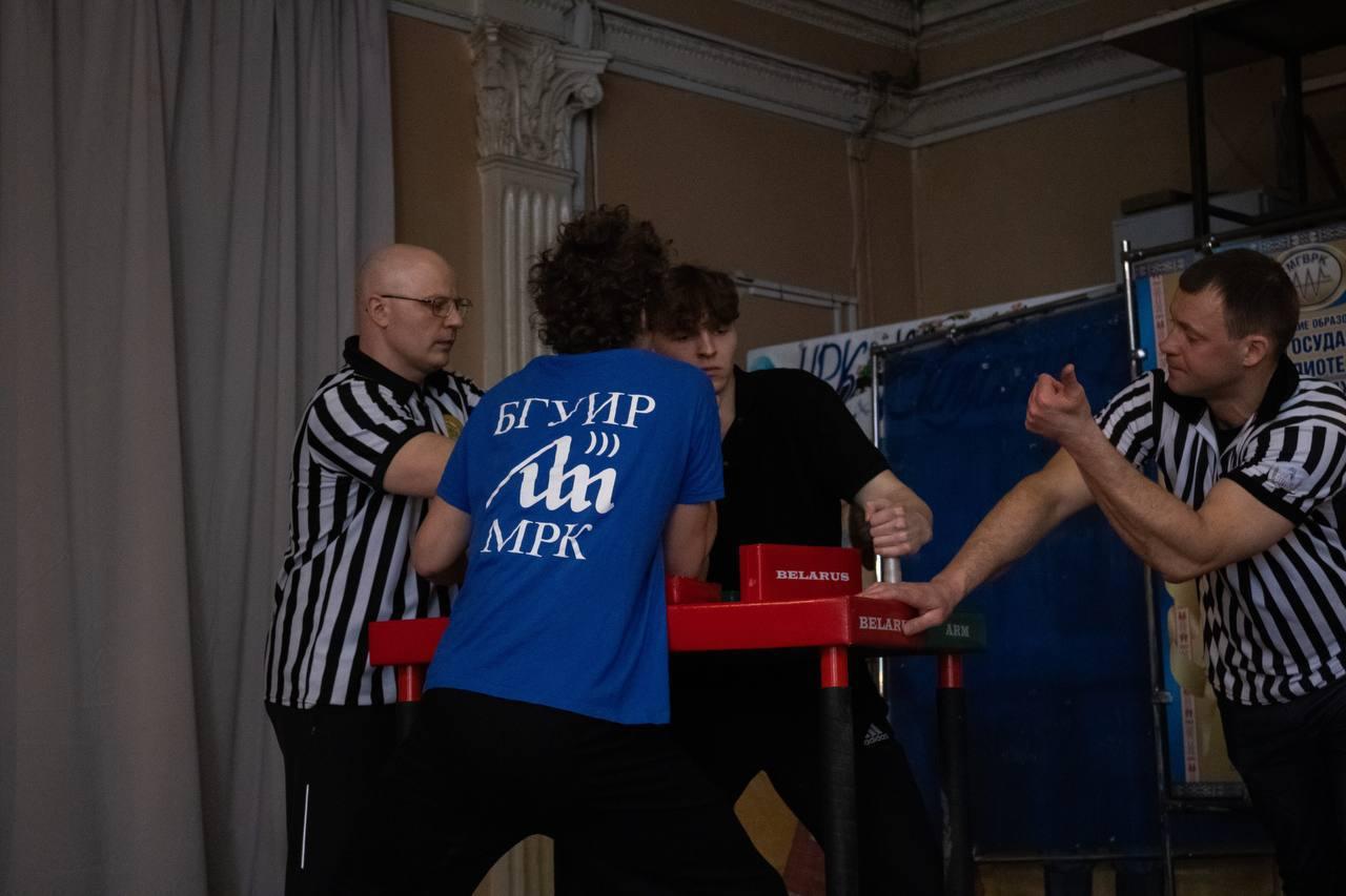 Open Championship of Minsk in Armrestling among men and women